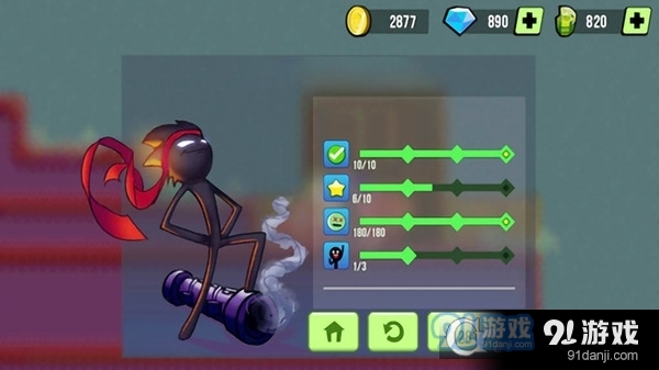 火柴蜘蛛侠英雄3Dv2.13截图1