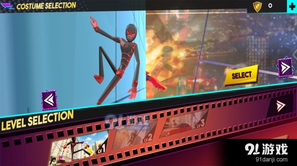 火柴蜘蛛丝超人v1.3.6截图2