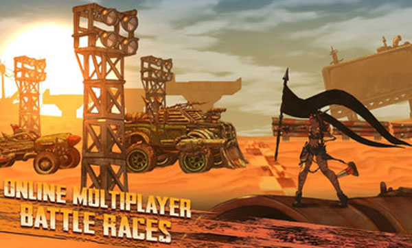 公路勇士：战斗赛车免广告v1.4.5截图1