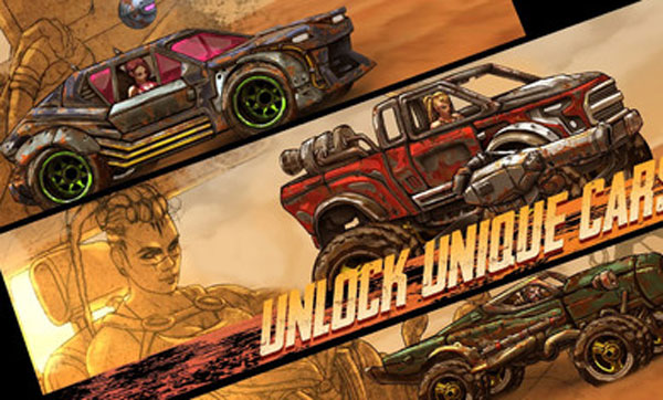 公路勇士：战斗赛车免广告v1.4.5截图2