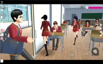 樱花校园模拟器洛丽塔v6.1.0.10截图2