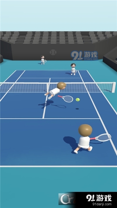 234人球员游戏双人网球v1.10.12截图4