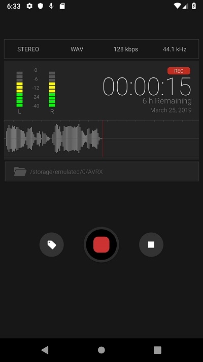 AVR X(仿IOS录音机)v1.4.7截图1