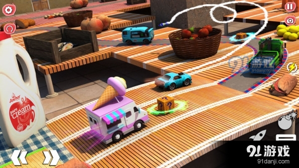 炫彩桌面赛车v1.11截图1