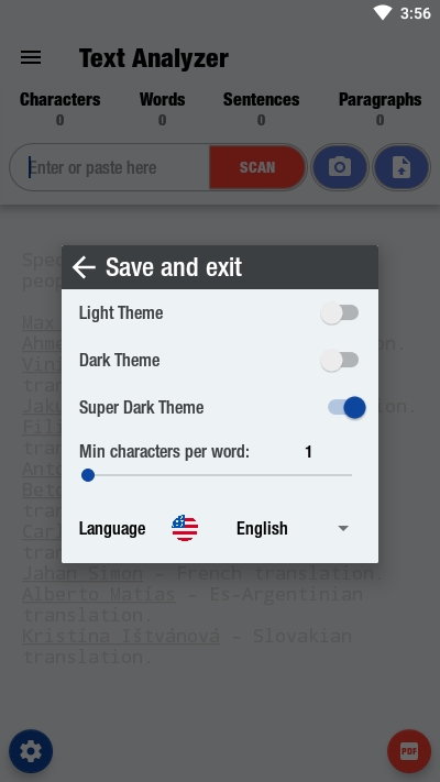 Text Analyzer文字分析器v1.8截图3
