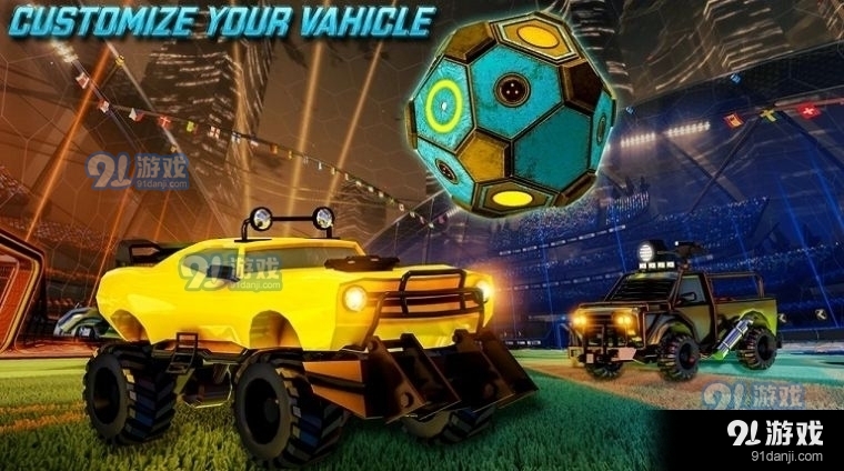 火箭汽车涡轮足球v1.6截图1