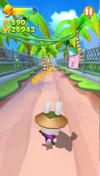 忍者兔跑酷v1.7截图4