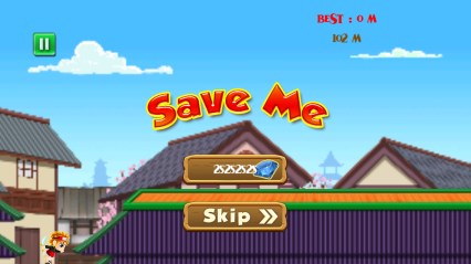 忍者娃娃跑跳传奇修改版v2.4.5截图1