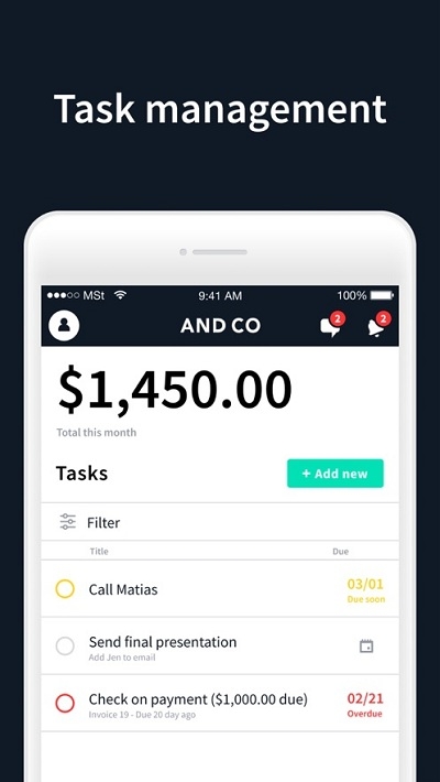 AND.CO发票和费用v3.4.10截图2