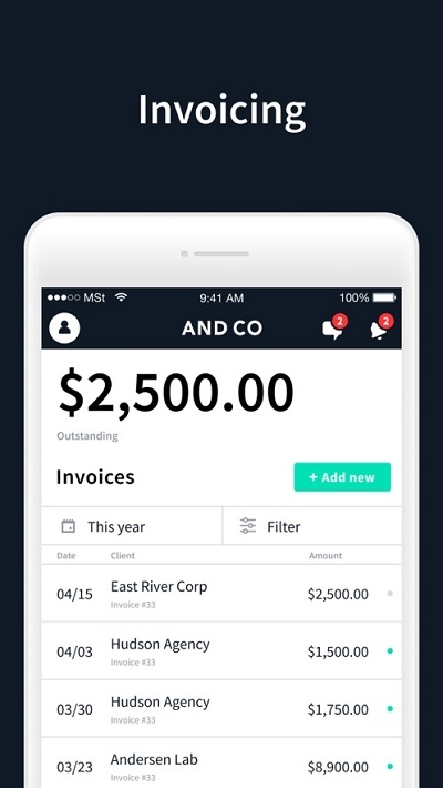 AND.CO发票和费用v3.4.10截图4