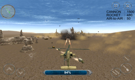 武装战斗直升机的战争v1.8截图4