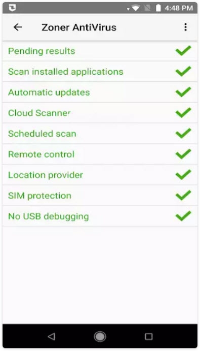 Zoner AntiVirusv1.17.10截图2