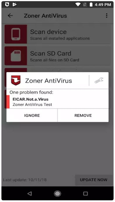 Zoner AntiVirusv1.17.10截图3