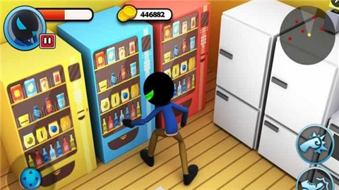 火柴人高校逃脱记v1.10截图1