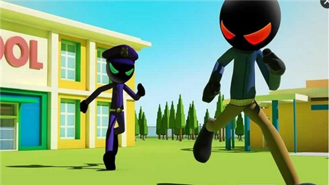 火柴人高校逃脱记v1.10截图4