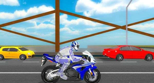 VR公路摩托车竞速v1.15截图1