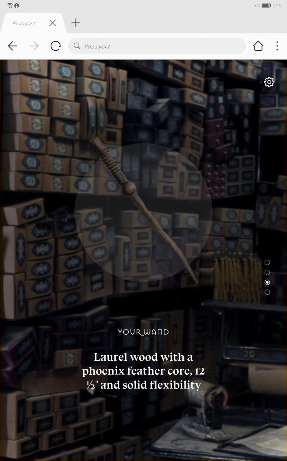 pottermore魔杖测试中文版v0.0.4截图3