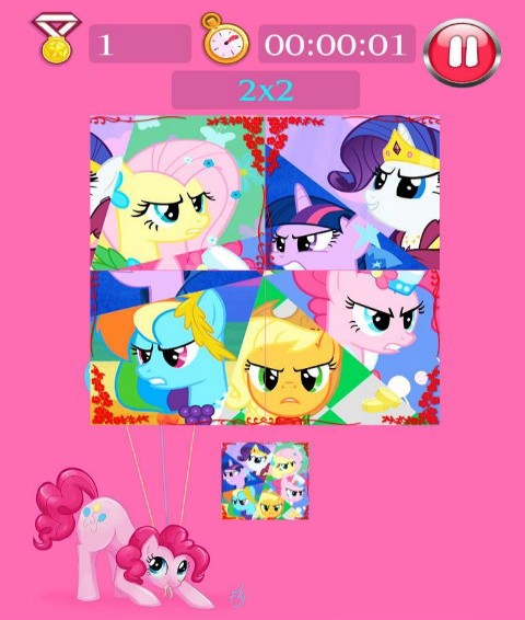 小马宝莉益智儿童拼图v1.8截图1