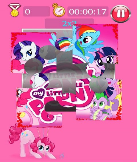 小马宝莉益智儿童拼图v1.8截图3