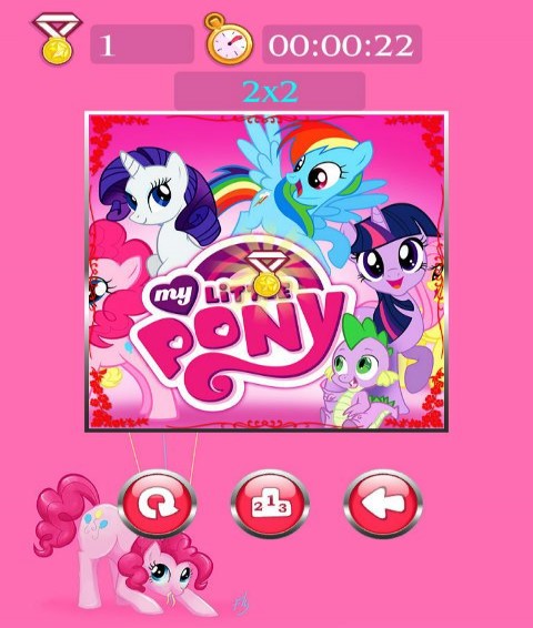 小马宝莉益智儿童拼图v1.8截图4