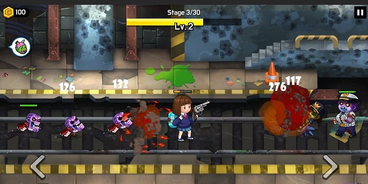射击女孩打僵尸v1.7截图1