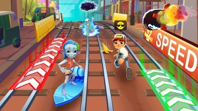 地铁跑酷孟买万圣节v3.39.5截图1