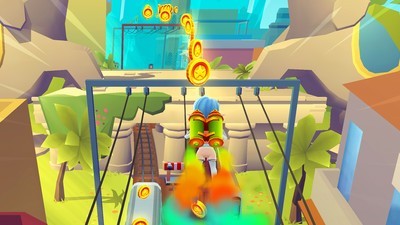 地铁跑酷孟买万圣节v3.39.5截图2