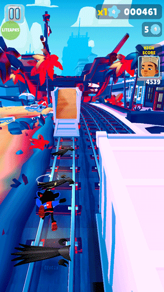 地铁跑酷根灿魔改夏威夷v3.06.3截图1