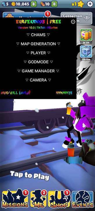 地铁跑酷墨水HC变速版v3.37.5截图3