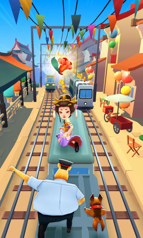 地铁跑酷畅玩版v3.39.5截图1