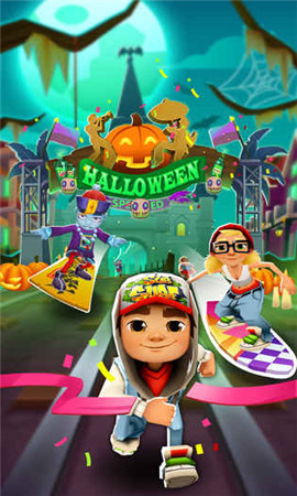 地铁跑酷万圣节v3.39.5截图5