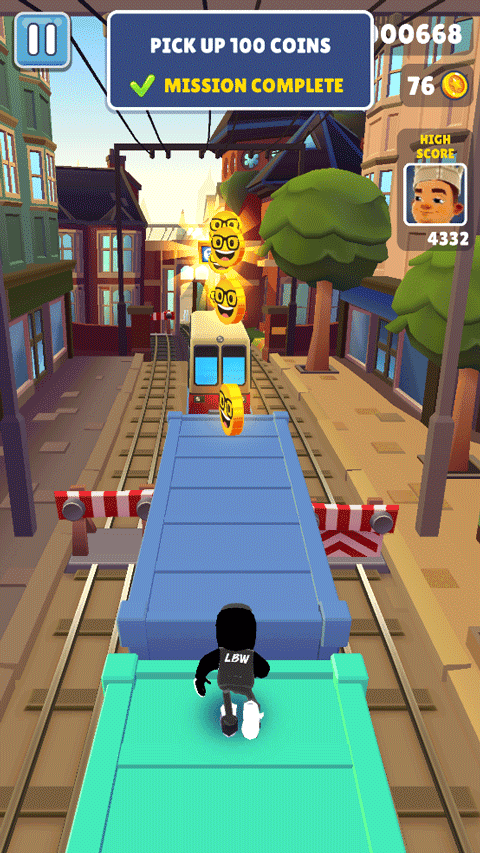 地铁跑酷萝卜伟专属版本v3.06.3截图4