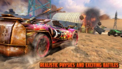 疯狂赛车枪战免费版v1.7截图1