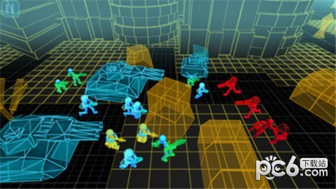 火柴人战争霓虹坦克战手机版v1.4截图1