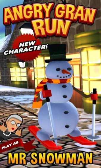 愤怒的老奶奶玩酷跑圣诞安卓版v1.6截图5