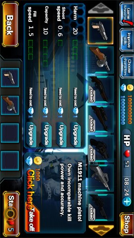 僵尸火力无限正版v1.1.10截图2