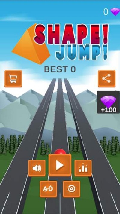 变形跳一跳(ShapeJump)v2.13截图1