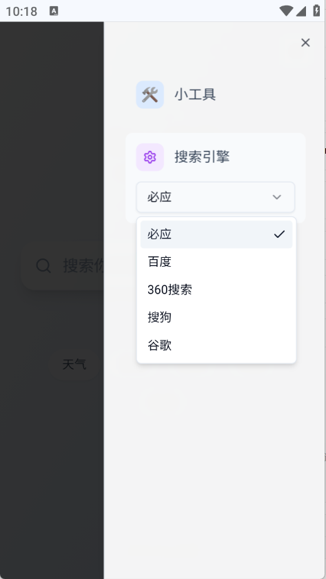 Qing浏览器v1.0截图1