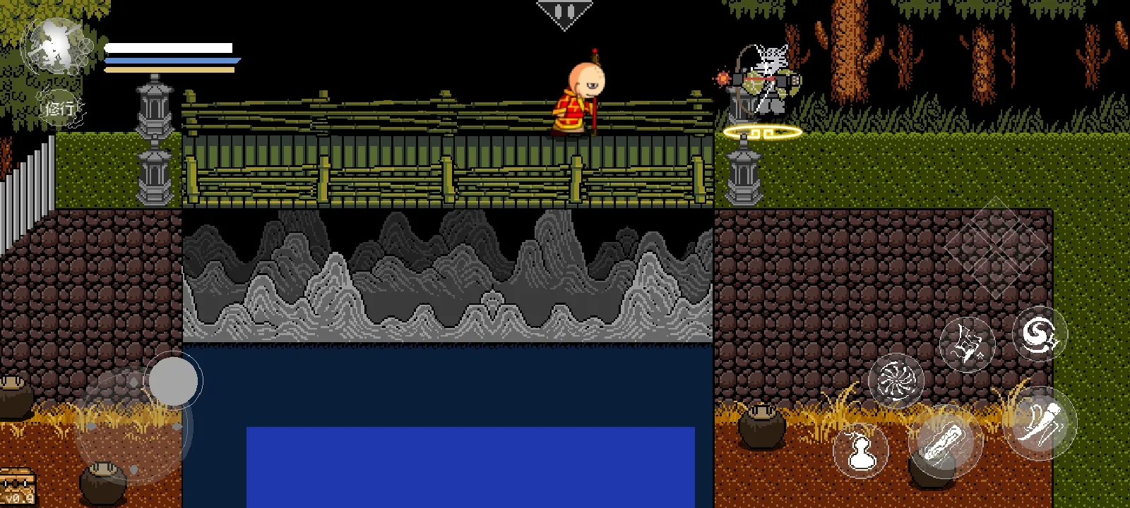 黑神话像素版唐三葬模组存档版v0.9截图4