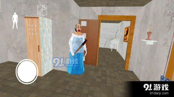 恐怖的蓝衣服奶奶v1.8截图1