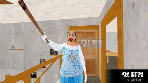 恐怖的蓝衣服奶奶v1.8截图2