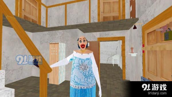 恐怖的蓝衣服奶奶v1.8截图4