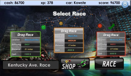 自行车飙车v1.6截图1