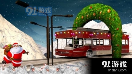 诞节雪地巴士模拟器v1.6截图1