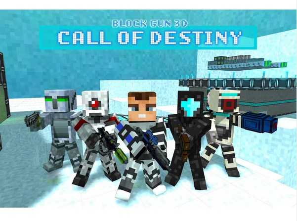 3D方块射击：命运的召唤v1.9截图5