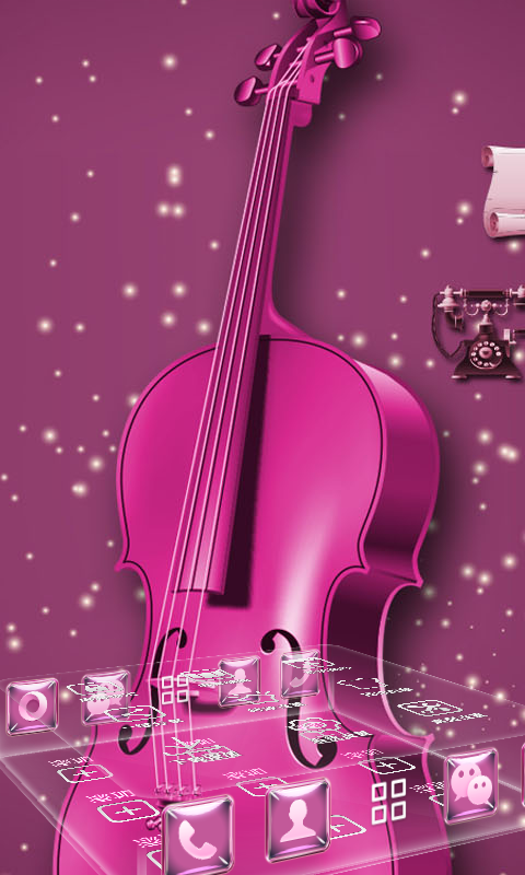 紫魅琴弦3D主题桌面v3.10.12截图3