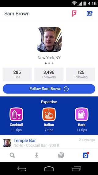 foursquare中文版v2017.6.22截图3