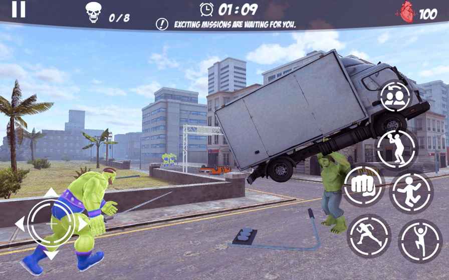 超级英雄城市战争v1.9截图5