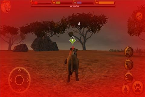 3D狮子模拟v1.8截图1