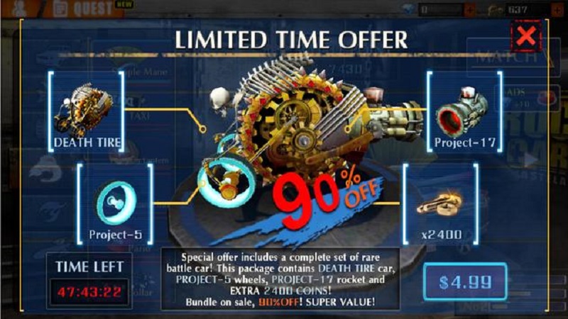 死亡赛车：足球v1.3.6截图4